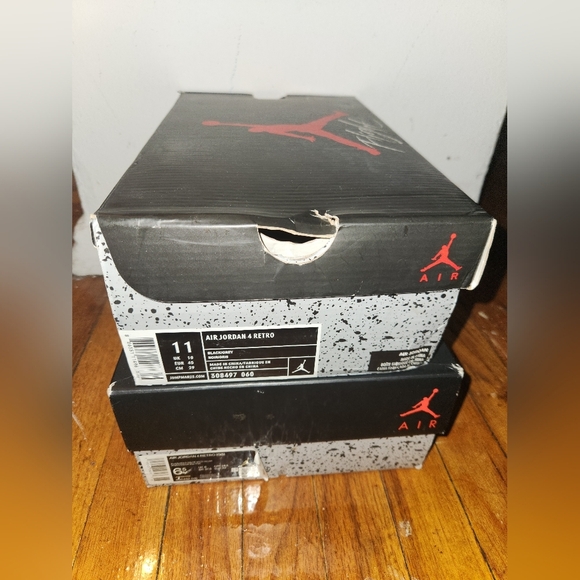 Jordan Retro 4 Empty Boxes - Picture 1 of 6